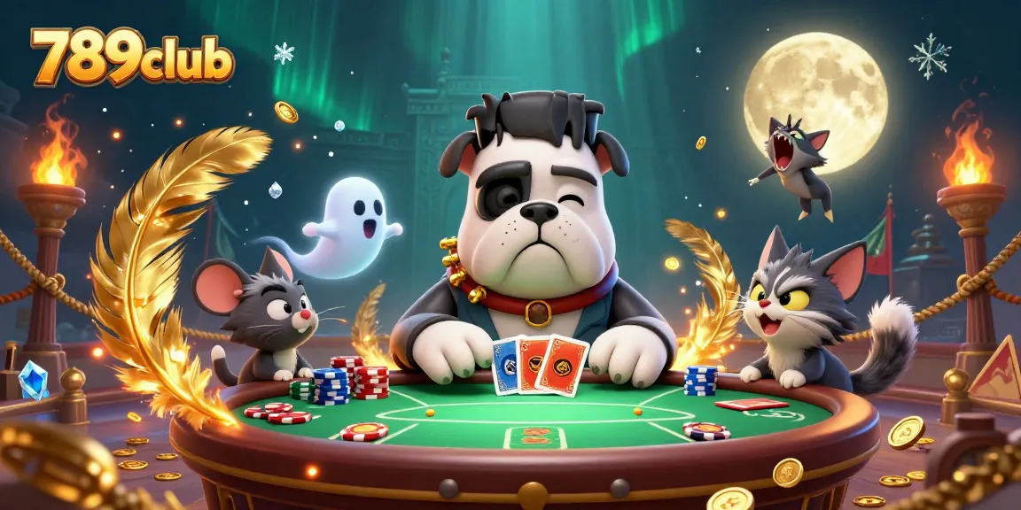 Engage in thrilling gameplay at 789club with a lively character card deal and ghostly fun!