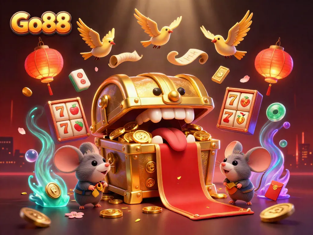 Engage with Go88's thrilling slot gaming experience featuring vibrant graphics and action.