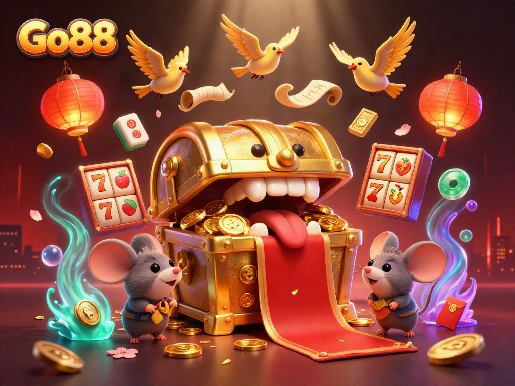 Engage with Go88's thrilling slot gaming experience featuring vibrant graphics and action.