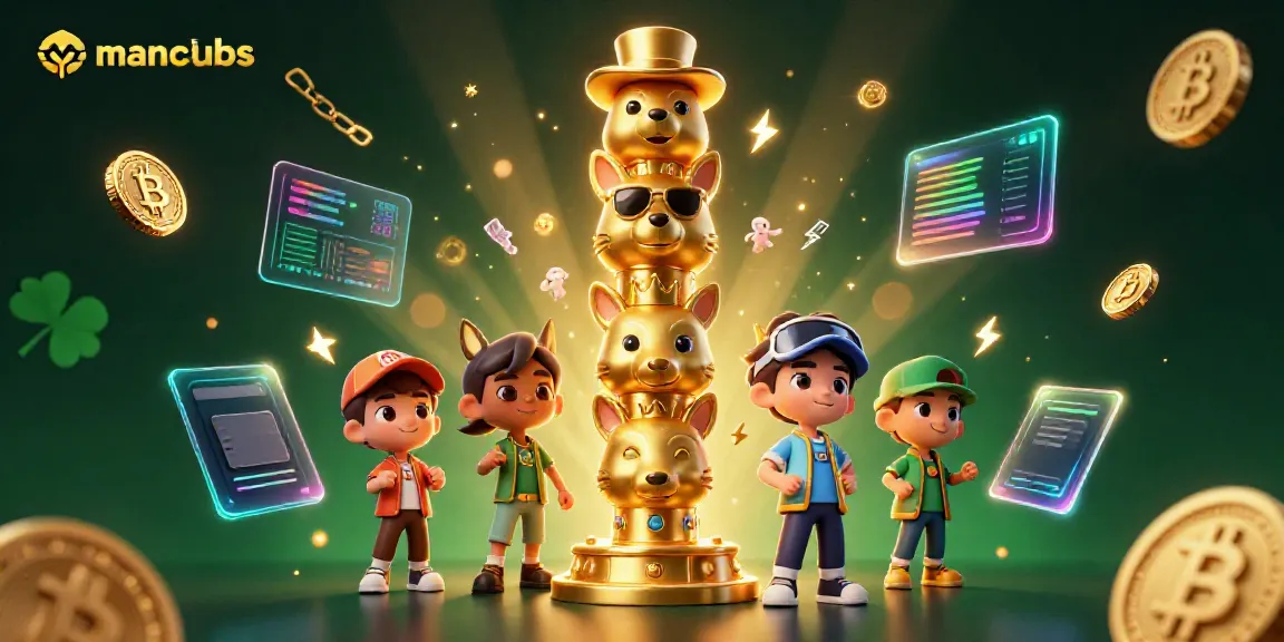 Engage in the exciting world of manclubs with a vibrant 3D casino scene featuring animated characters.