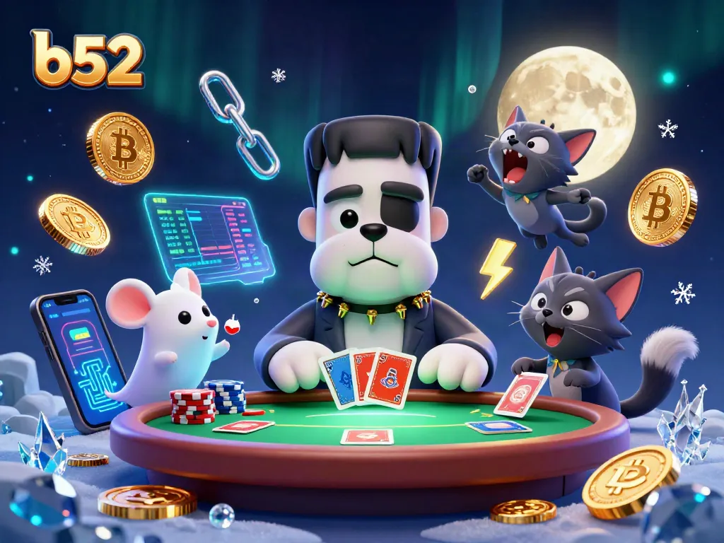 Join the b52 monster poker game with unique characters and dazzling crypto elements.