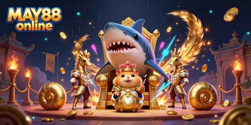 Experience thrilling gameplay with the captivating MAY88 online casino featuring vibrant characters and dynamic elements.