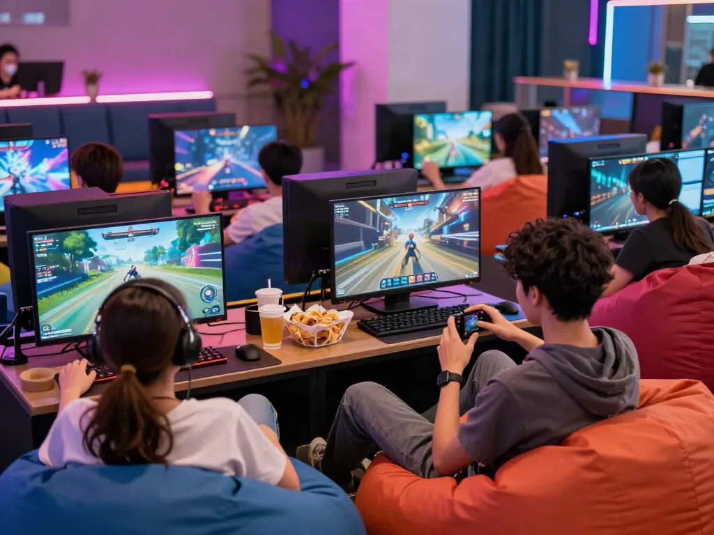 Dynamic gaming moment showcasing kilat404 community engagement and fun.