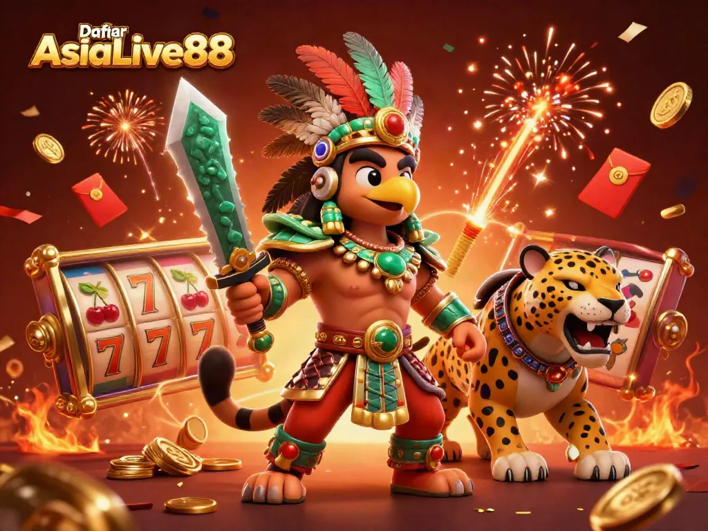 Experience high-energy gameplay with Daftar AsiaLive88 featuring thrilling slots and dynamic characters.