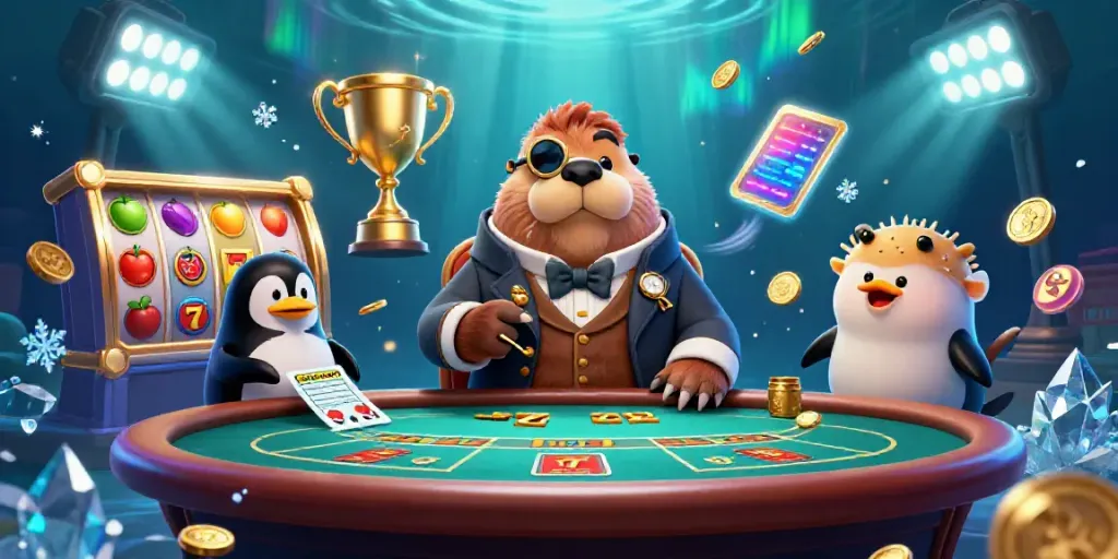 NHATVIP invites players to enjoy thrilling underwater slots with a jolly walrus and sophisticated dealers.