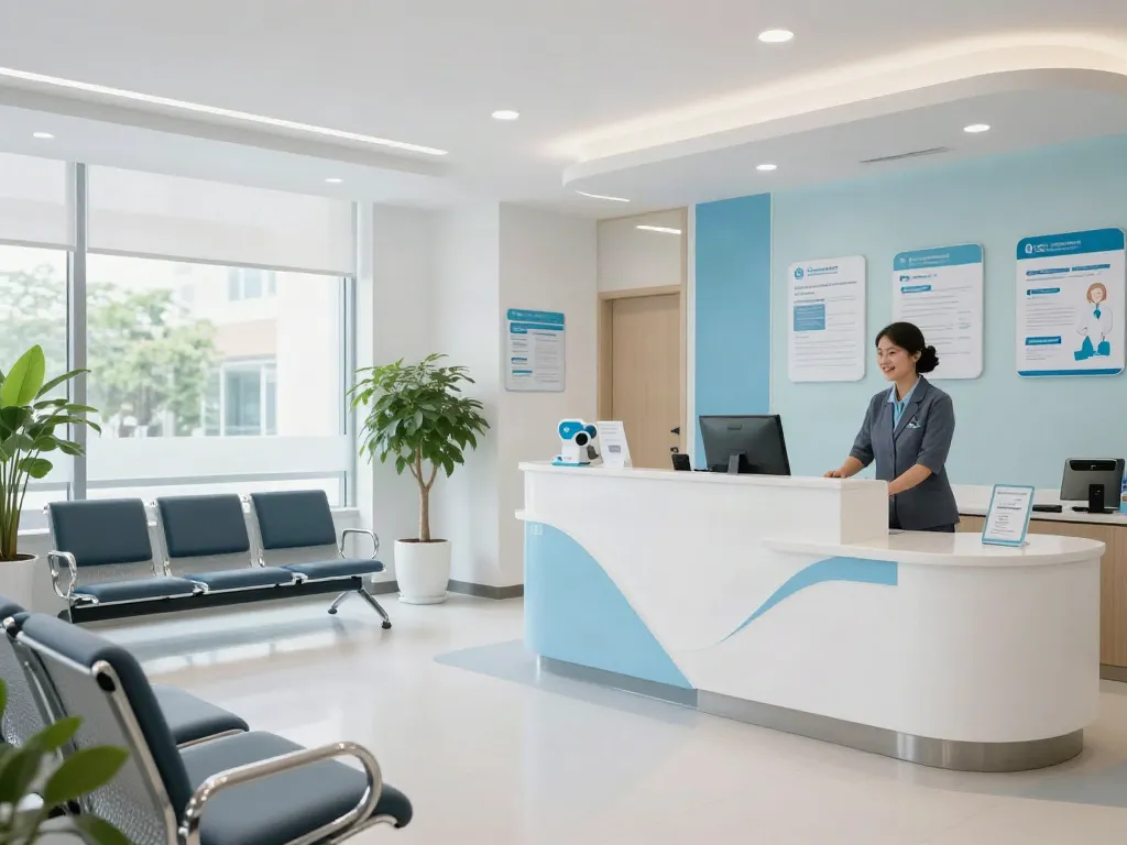 Link slot strategy in a healthcare clinic enhancing patient care.